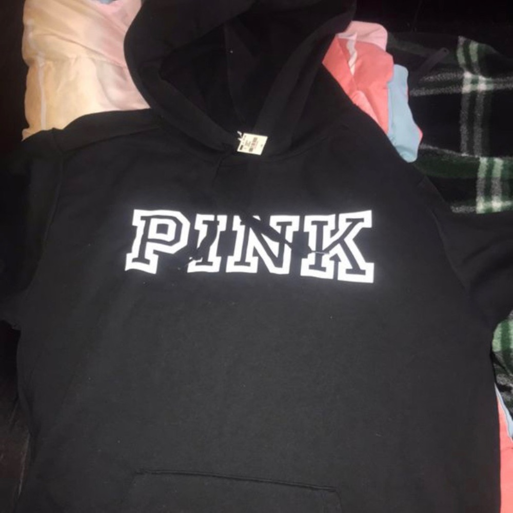 Pink hoodie